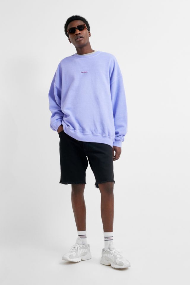 iets frans… Lilac Crew Neck Sweatshirt | Urban Outfitters UK
