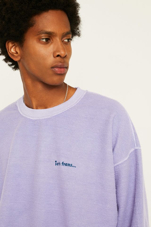 Iets frans lilac sweatshirt sale