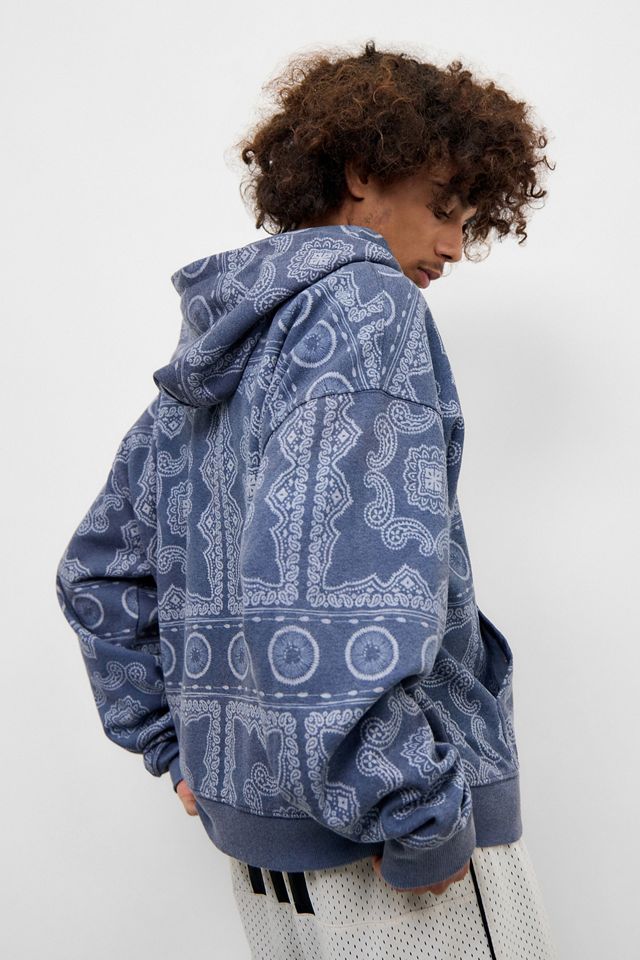 Bdg Bandana Bandana Pattern Hoodie BDG Bandana Print Hoodie Urban