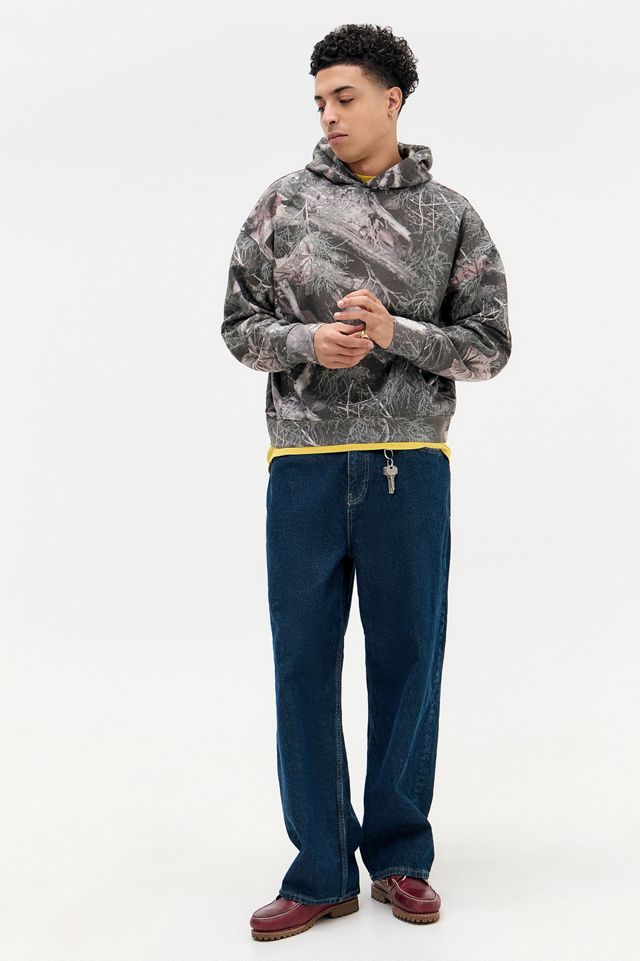 UO Baum Tarnmuster Kapuzenpullover #1