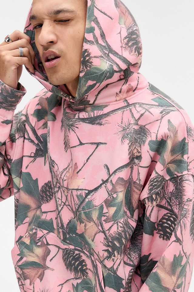 BDG Pink Real Tree Hoodie #1