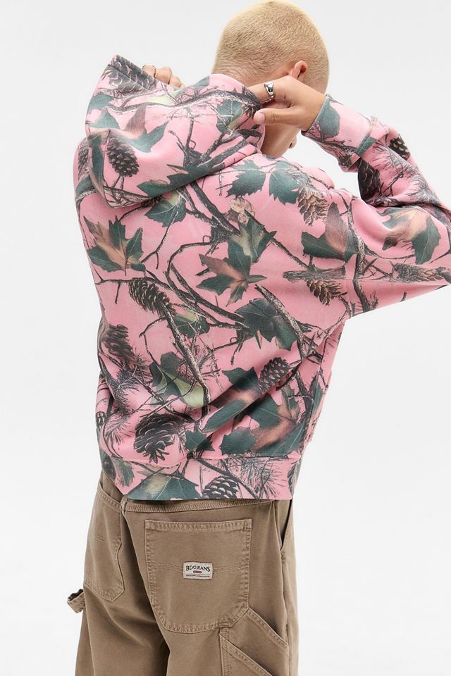 BDG Pink Real Tree Hoodie #2