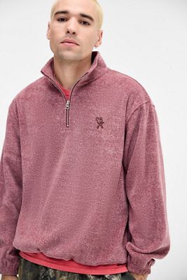 Ayker Red Marl Fleece