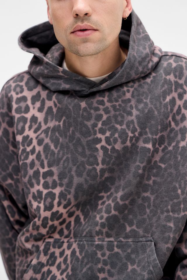 Archivist Leopard Print Hoodie #2