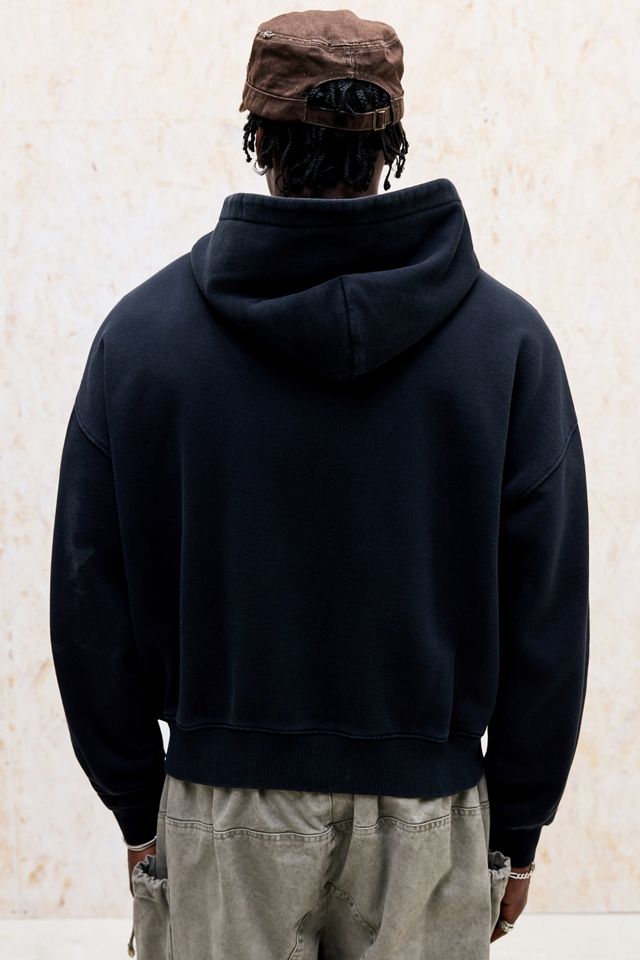 Sweat à capuche zippé noir UO Corrupt #2