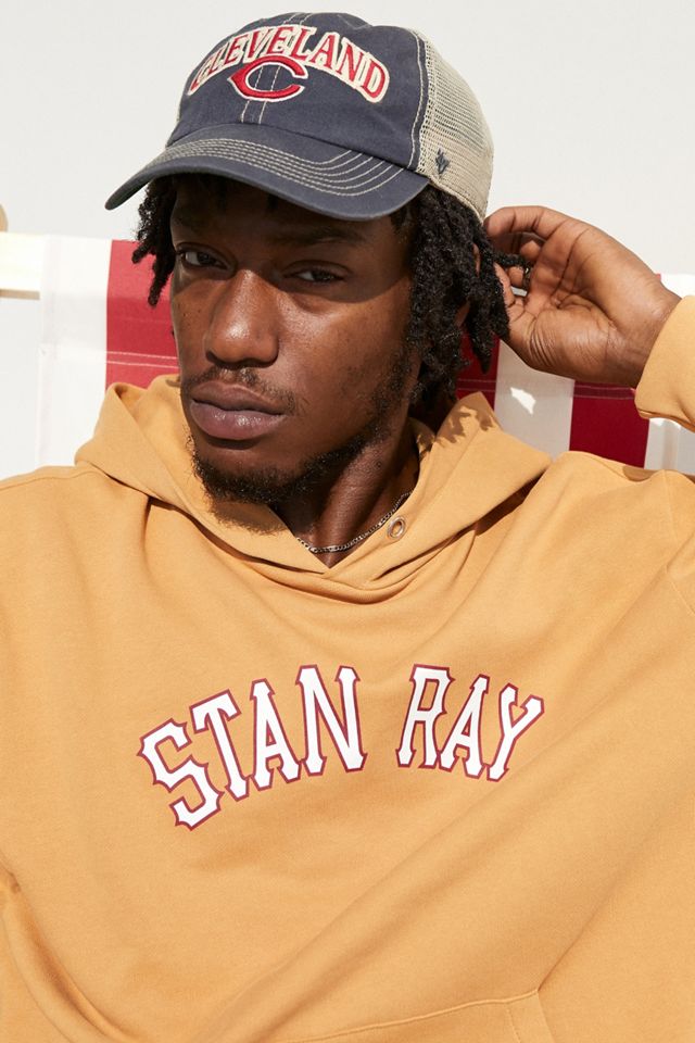 Stan Ray Khaki College Graphic Hoodie #1