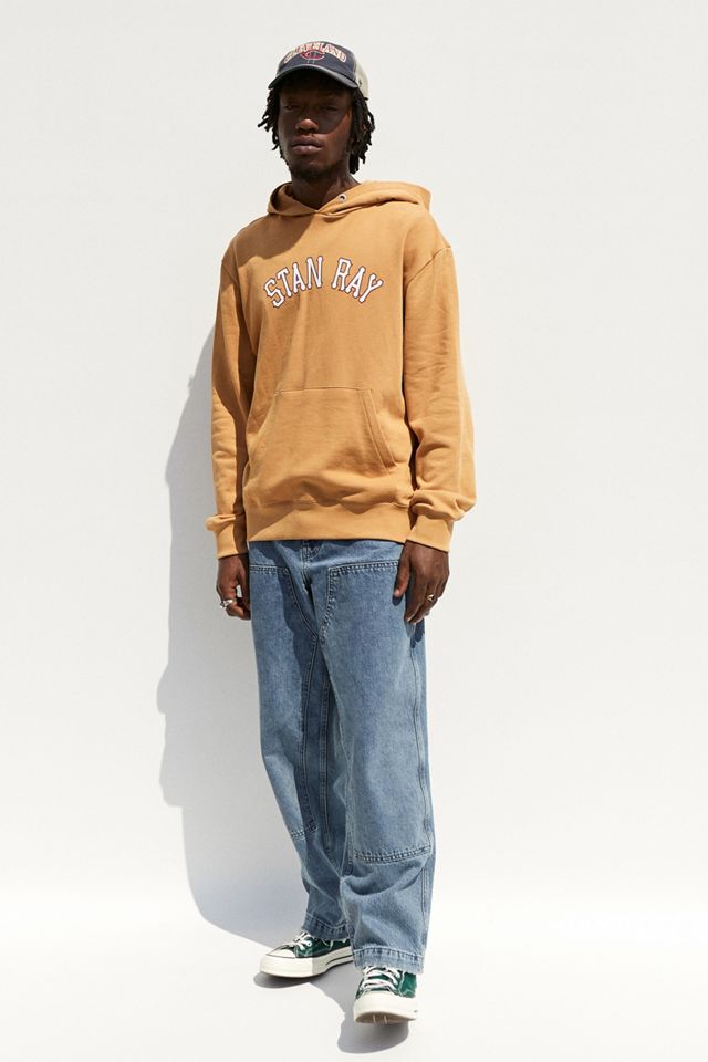 Stan Ray Khaki College Graphic Hoodie #2