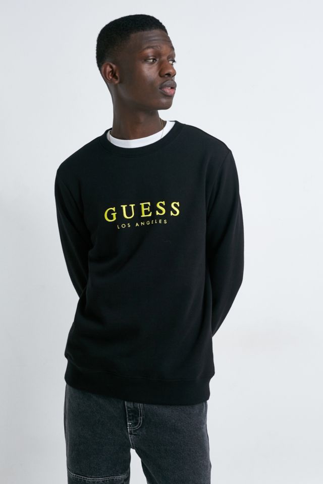 Guess hot sale sweater black