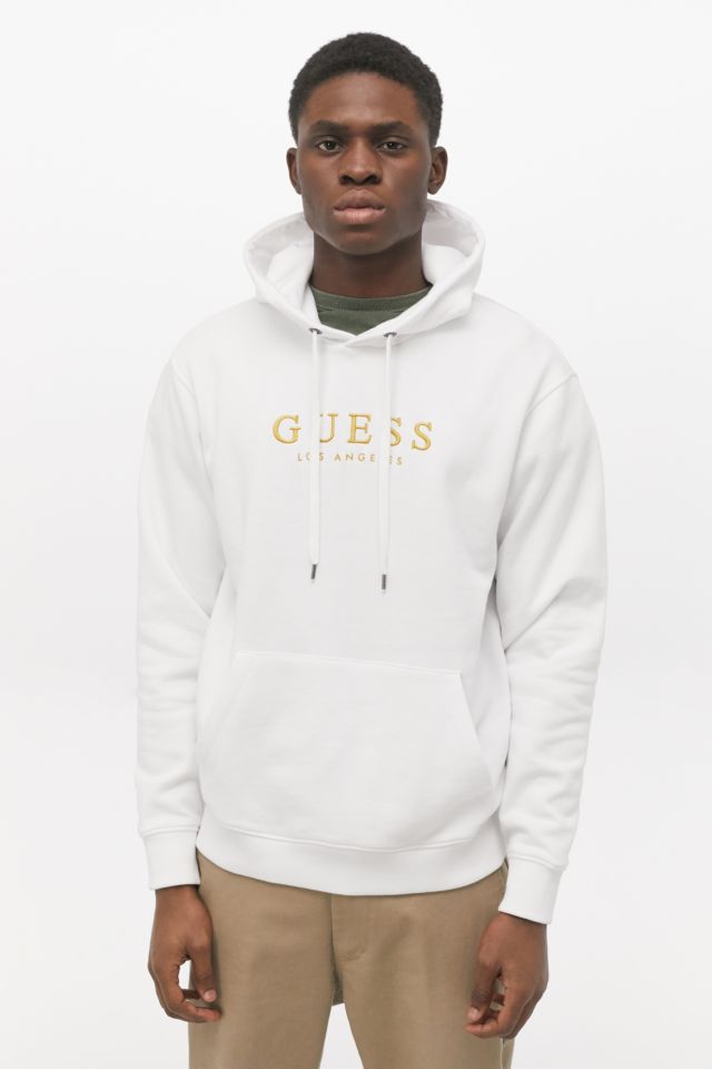 GUESS Originals UO Exclusive LA Logo White Hoodie