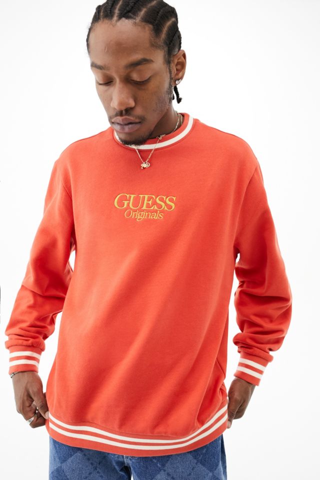 Guess hotsell striped sweatshirt