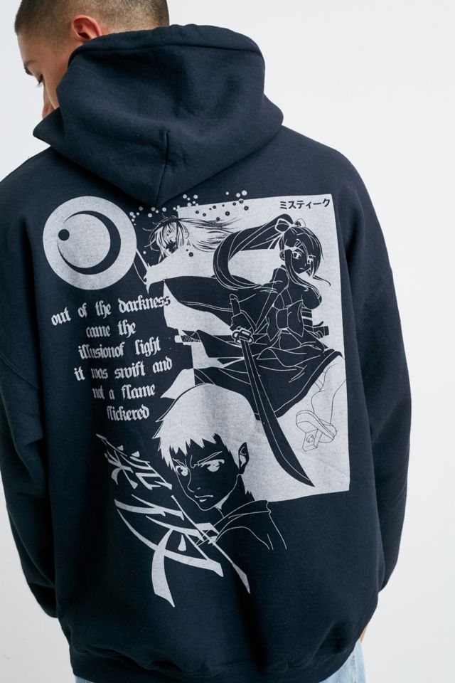 UO Anime Black Hoodie Urban Outfitters UK