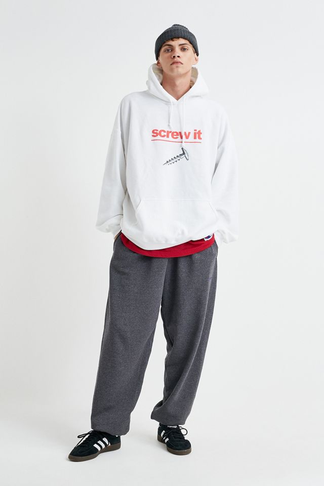 Urban Outfitters – Hoodie „Screw It“ in Weiß #2