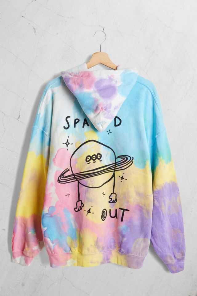 UO Spaced Out Tie Dye Men s Hoodie