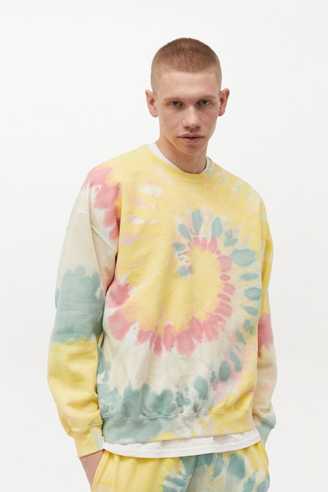 iets frans... Felpa Gialla Tie-Dye #1