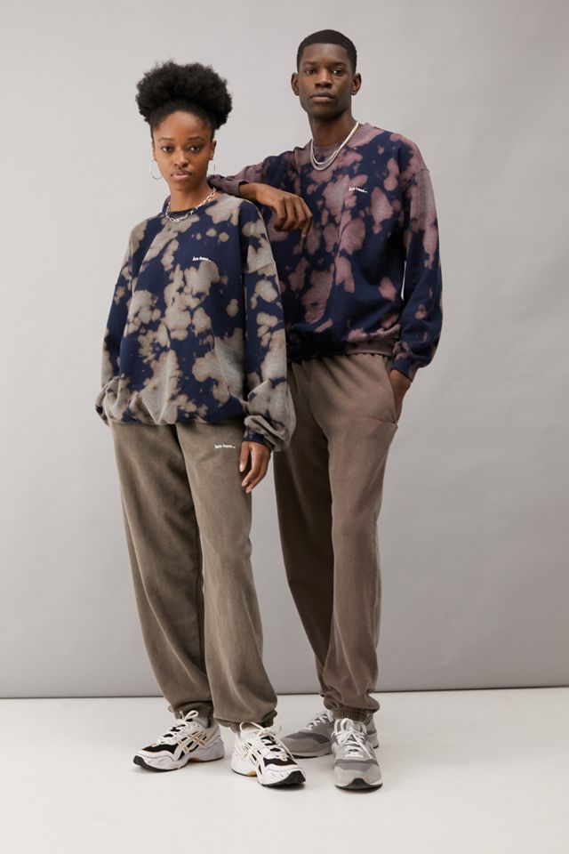 navy bleached sweatshirt