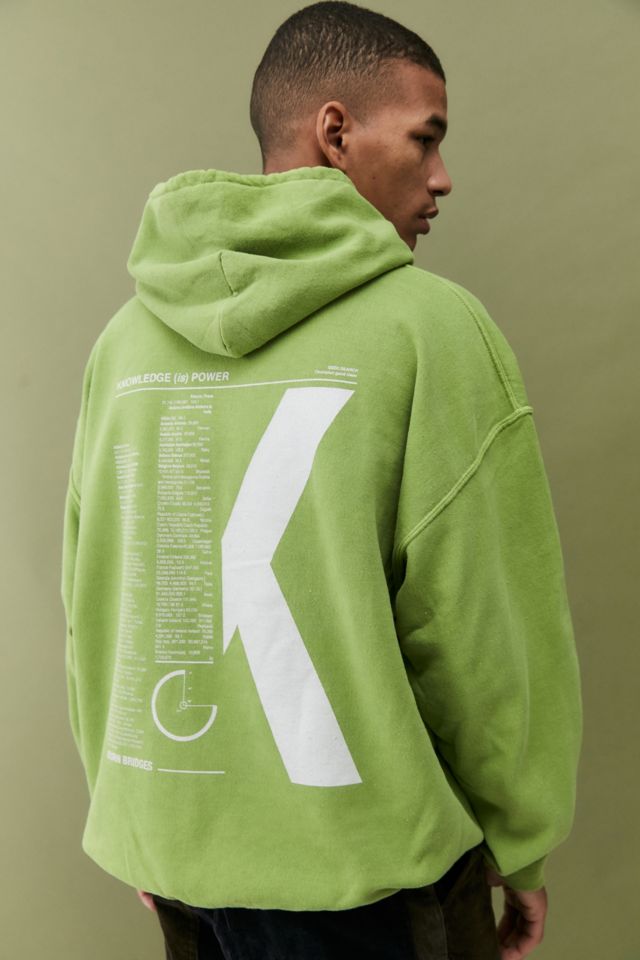 Urban outfitters hotsell green hoodie