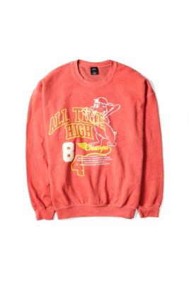 Red deals graphic sweatshirt