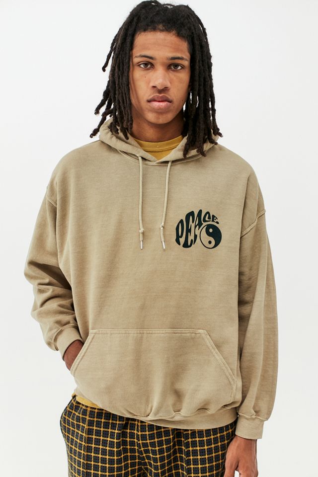 UO Stone Peace Print Hoodie #1