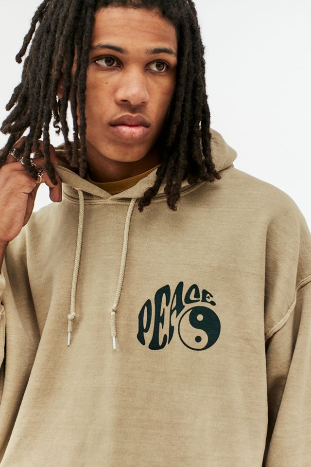 UO Stone Peace Print Hoodie #2