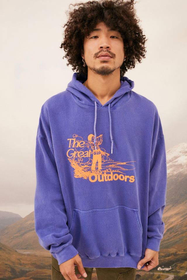 UO Purple The Great Outdoors Hoodie