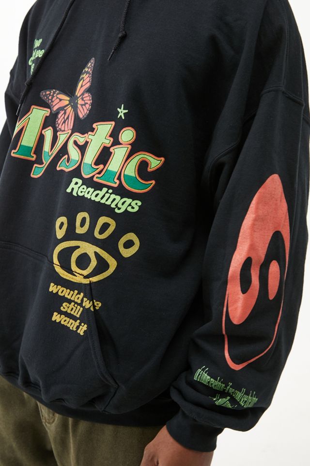 UO Black Mystic Readings Hoodie #2