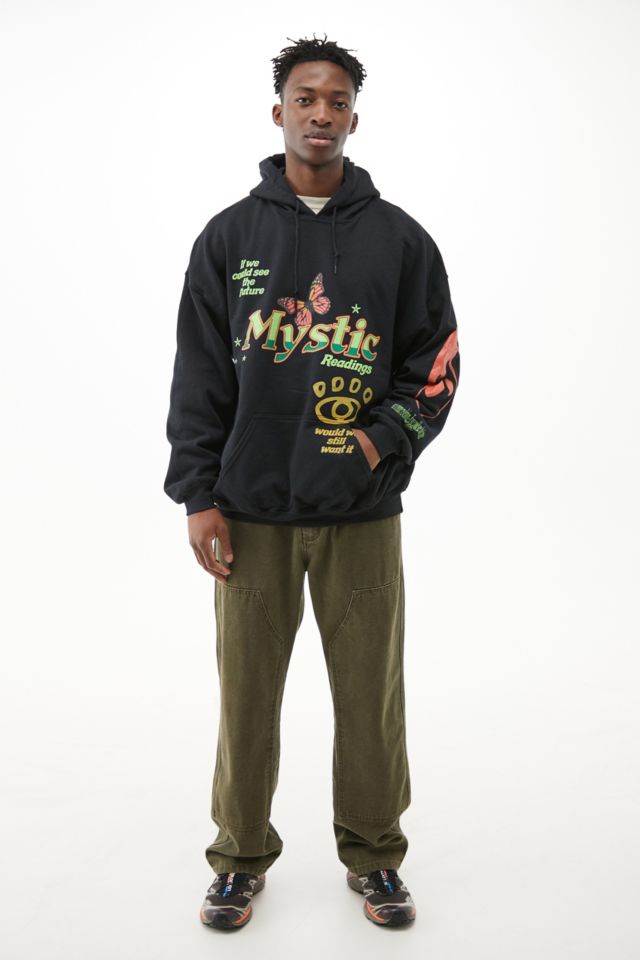 Urban outfitters black on sale hoodie