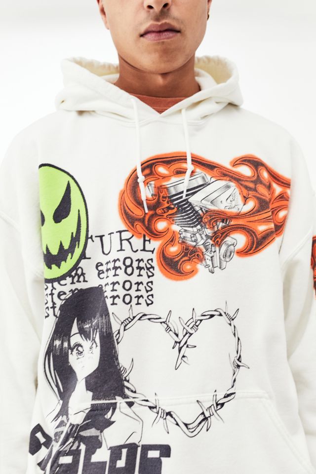 Urban outfitters white on sale hoodie