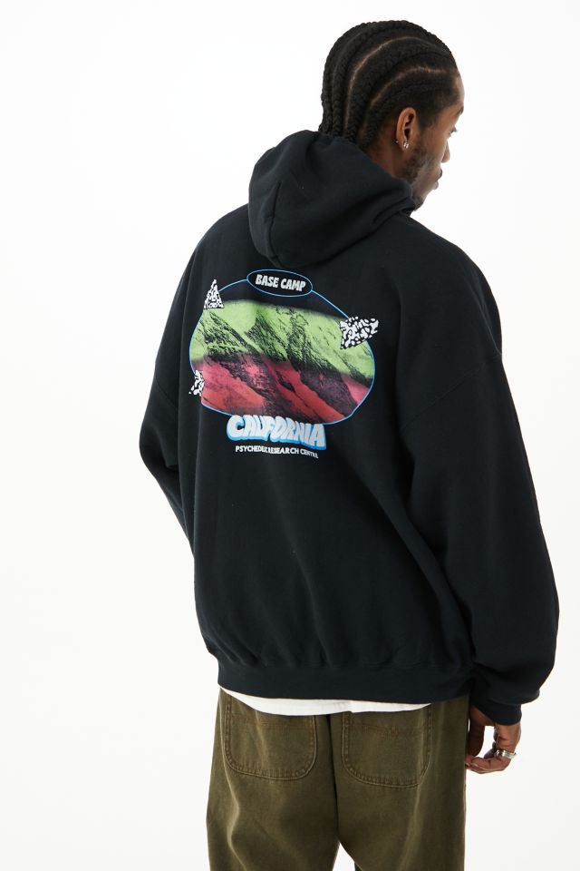 UO Black California Landscape Hoodie | Urban Outfitters UK