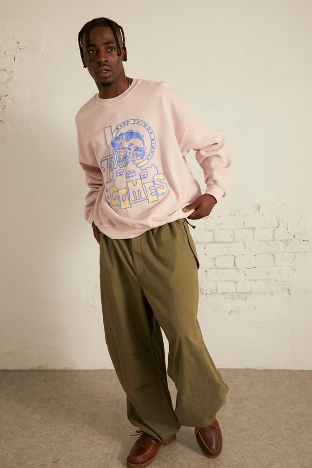 UO – Sweatshirt „Take it“ mit Schaumprint #1