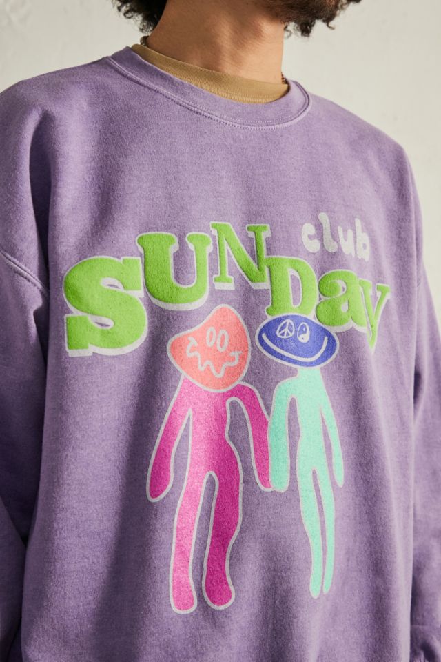 Urban outfitters sunday club sweatshirt sale