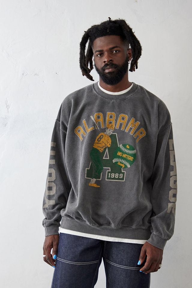 Sudadera Alabama UO Negra Desgastada #1