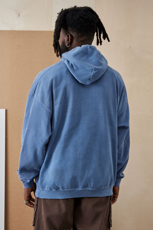 UO - Sweat à capuche imprimé style tatouage bleu #3
