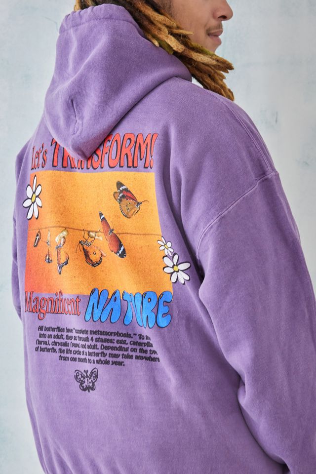 Felpa con cappuccio UO Purple Transform #5