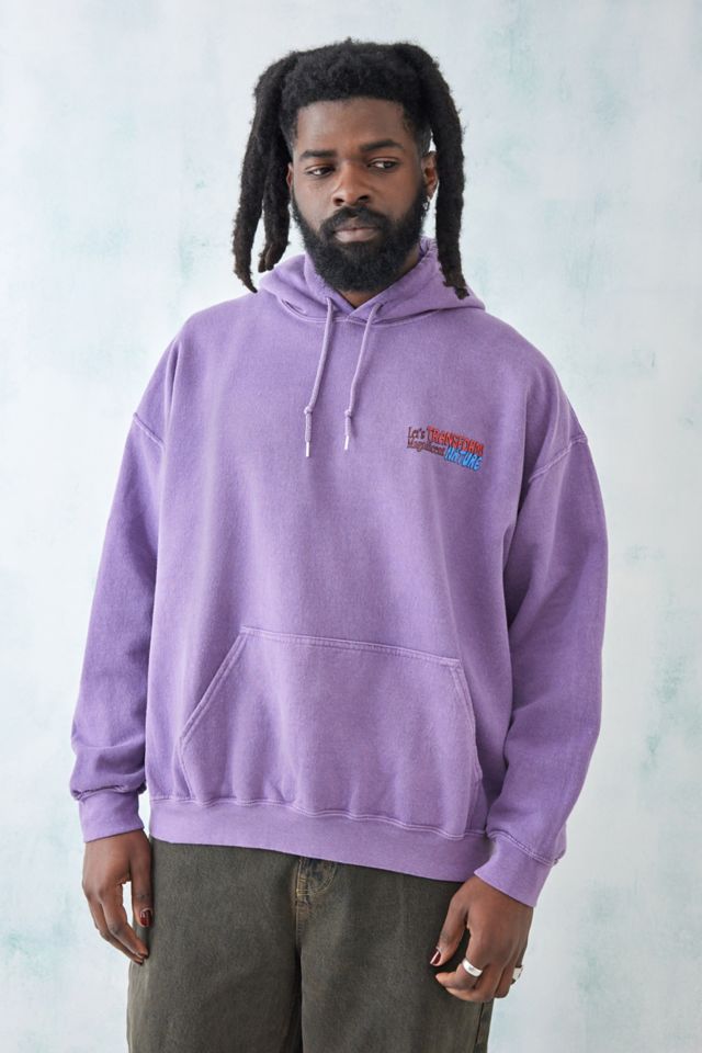 Purple hoodie urban outfitters sale