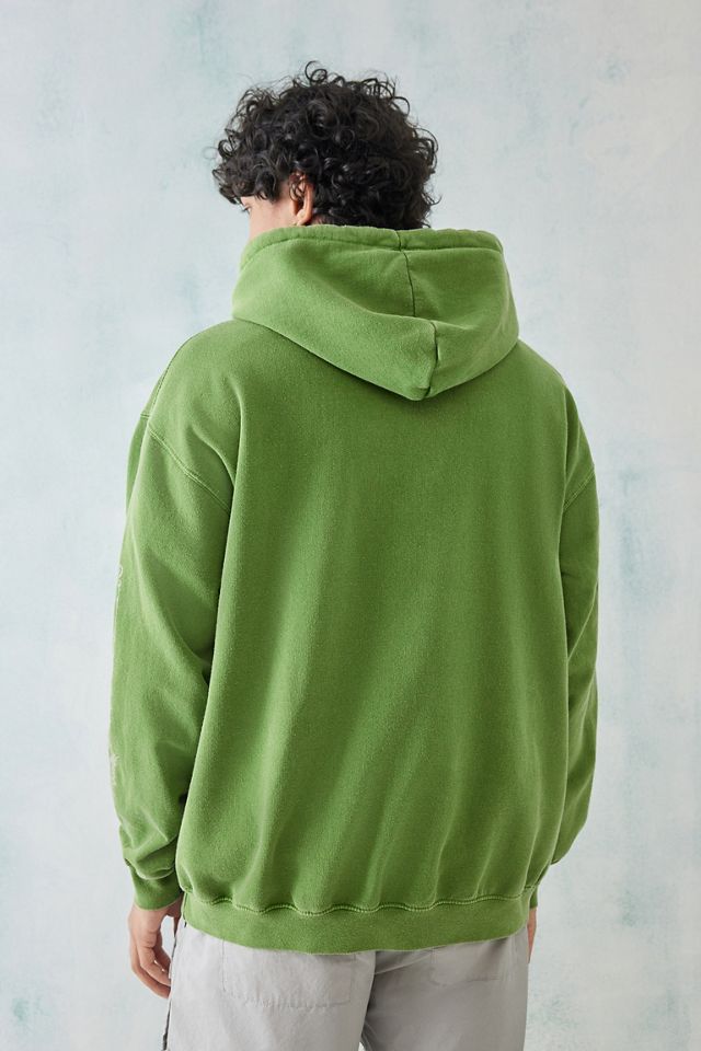 UO Green Grunge Hoodie  #3