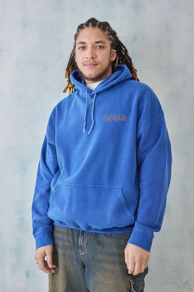 UO Navy Inside Life Sudadera con capucha #5