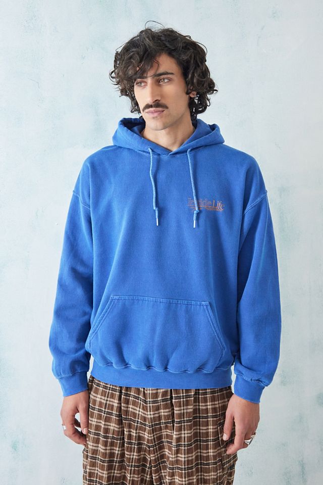 UO Navy Inside Life Sudadera con capucha #1