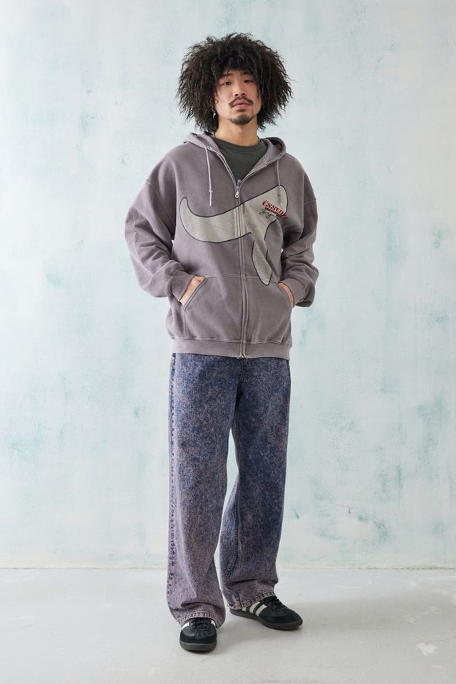 UO Taupe Essenza Zip-Up Hoodie  #1