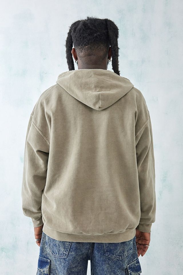 Custom Men's Clothing Washed Distressed Pullover Blank