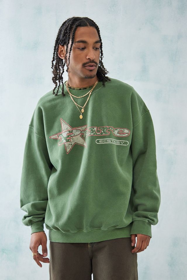 UO Green Pure Ecstasy Sweatshirt  #1