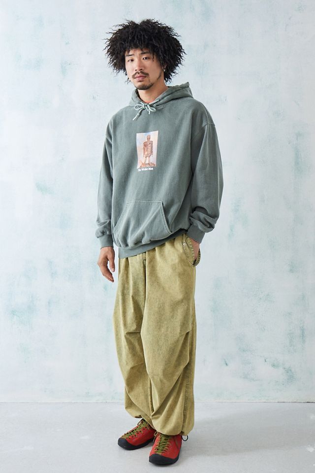 UO Felpa con cappuccio con cappuccio Green Wickerman  #2