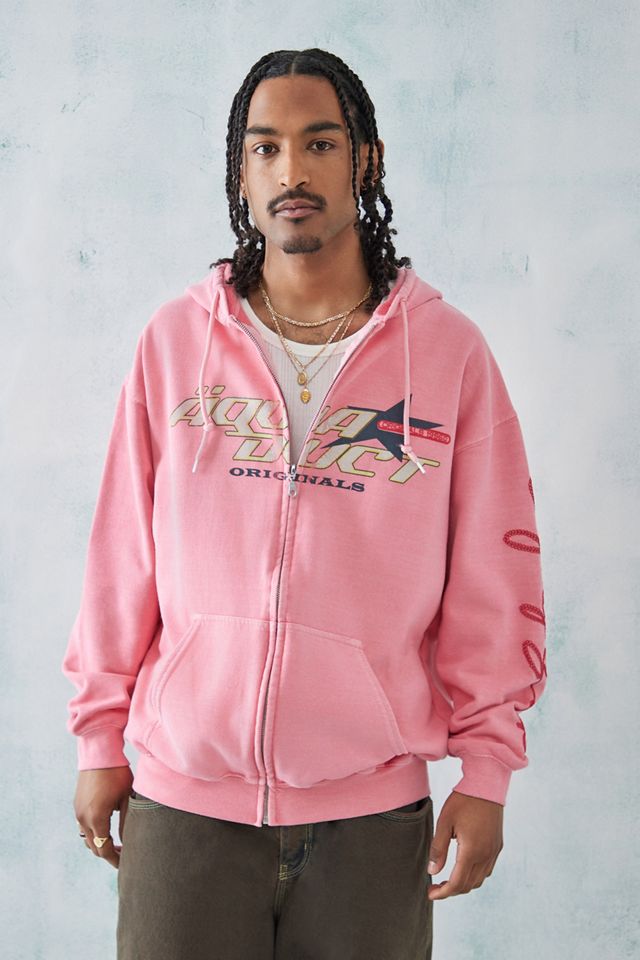UO - Sweat à capuche zippé Originals abricot #1