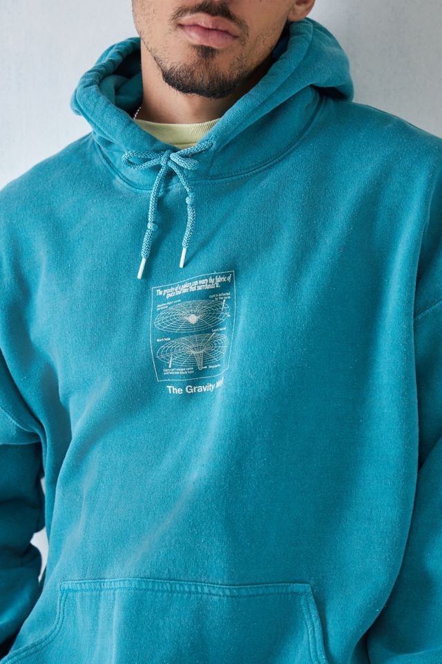 Urban outfitters shop blue hoodie