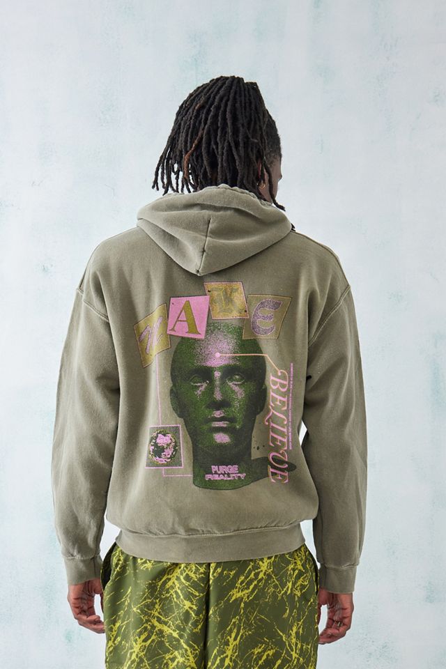 Sweat à capuche UO Khaki Begin Again #3