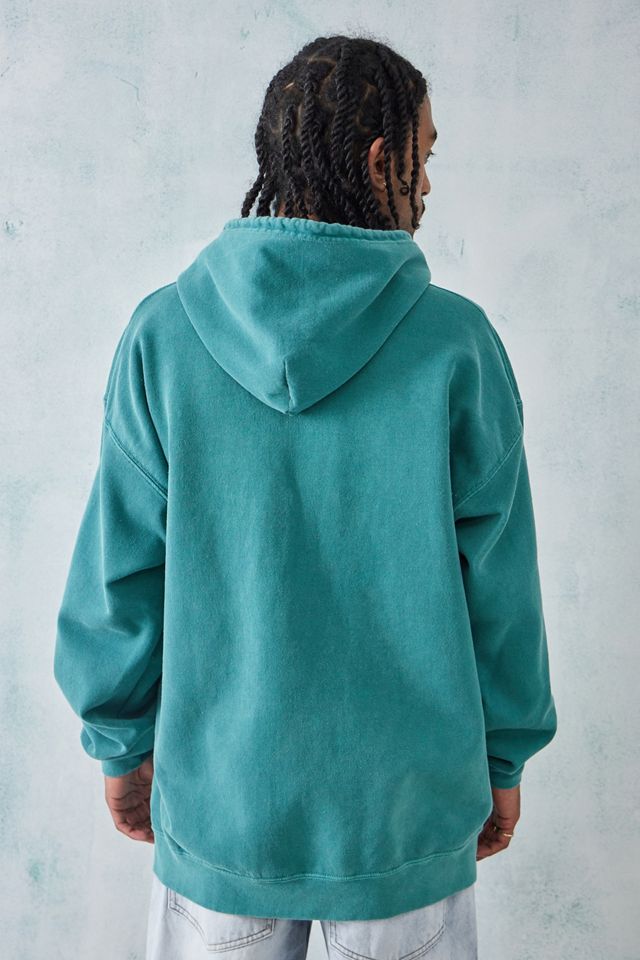 UO Green Divine Zip-Through Hoodie #3