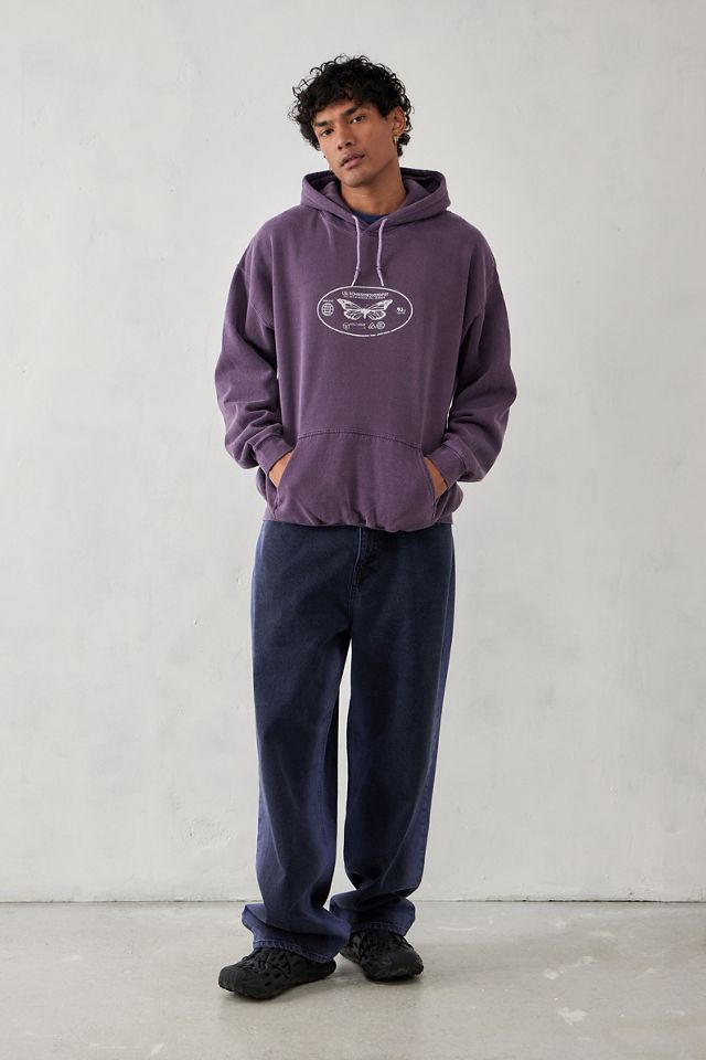 UO Dusty Purple Butterfly Hoodie  #2
