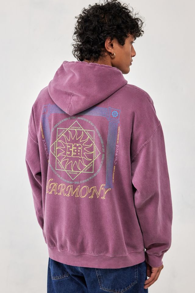 UO Plum Harmonies Hoodie | Urban Outfitters UK