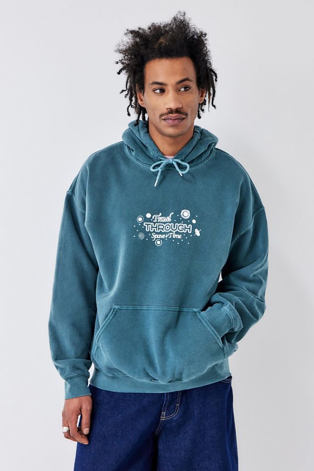 Sudadera con capucha UO Teal Travel Through Space  #1
