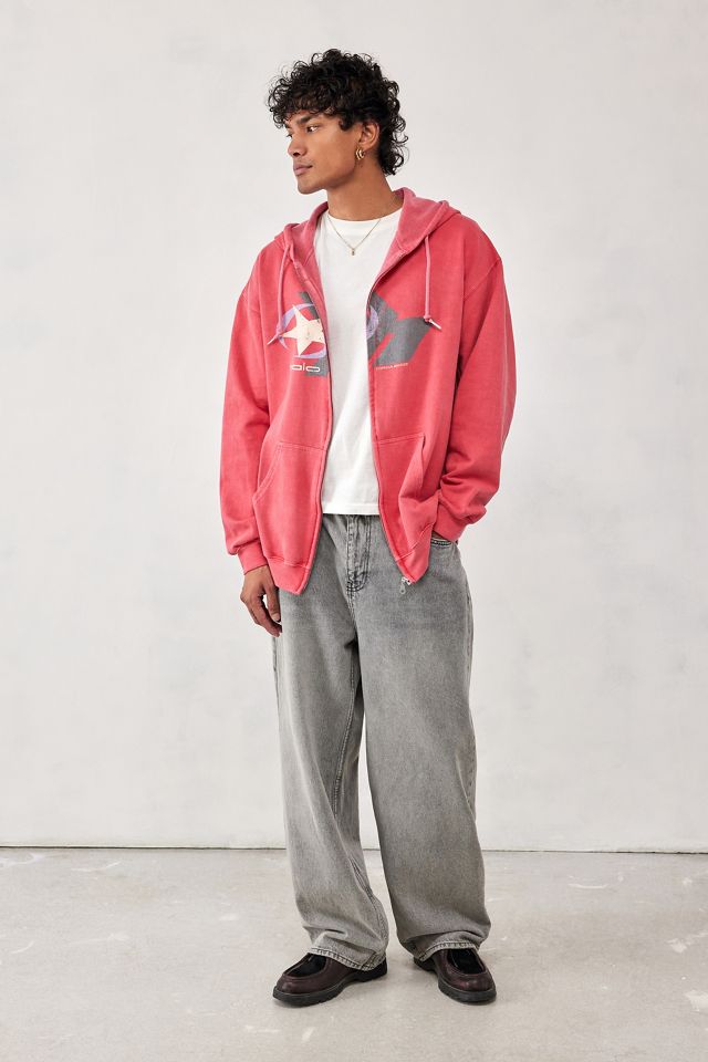 UO Red Halo Felpa con cappuccio e zip  #1