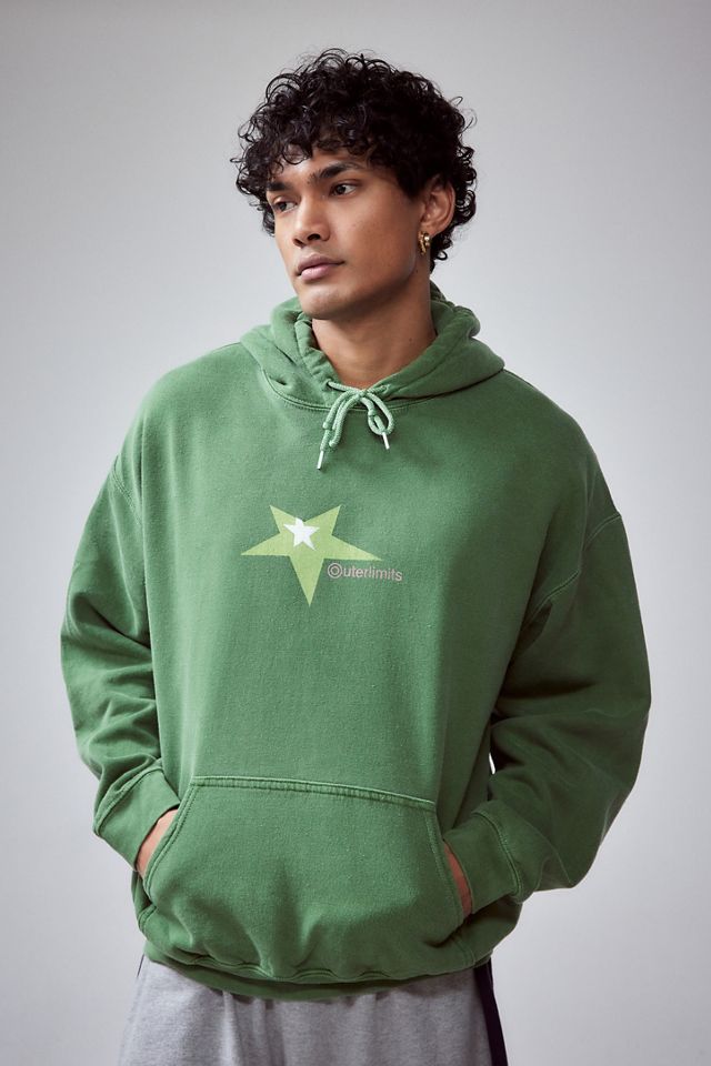 UO Green Outer Limits Hoodie  #3